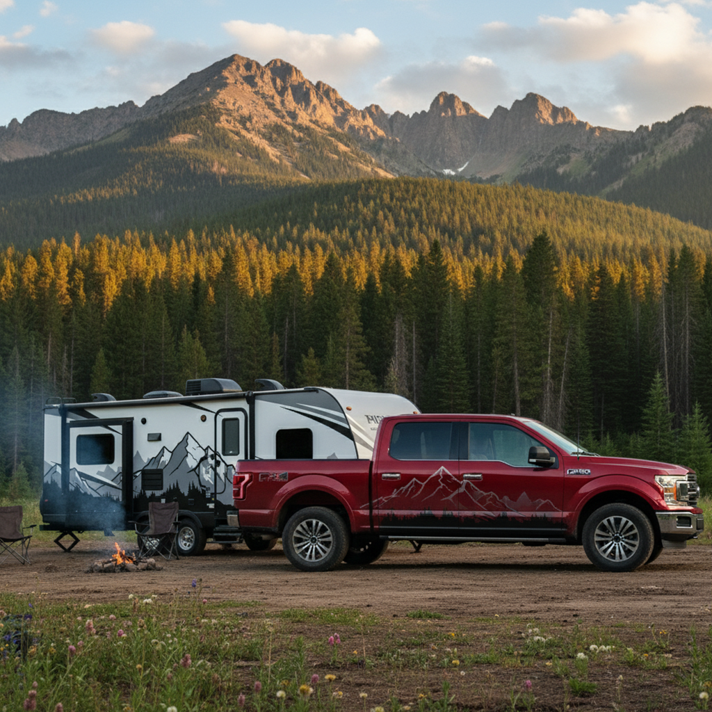 RV-Vehicle Wrap